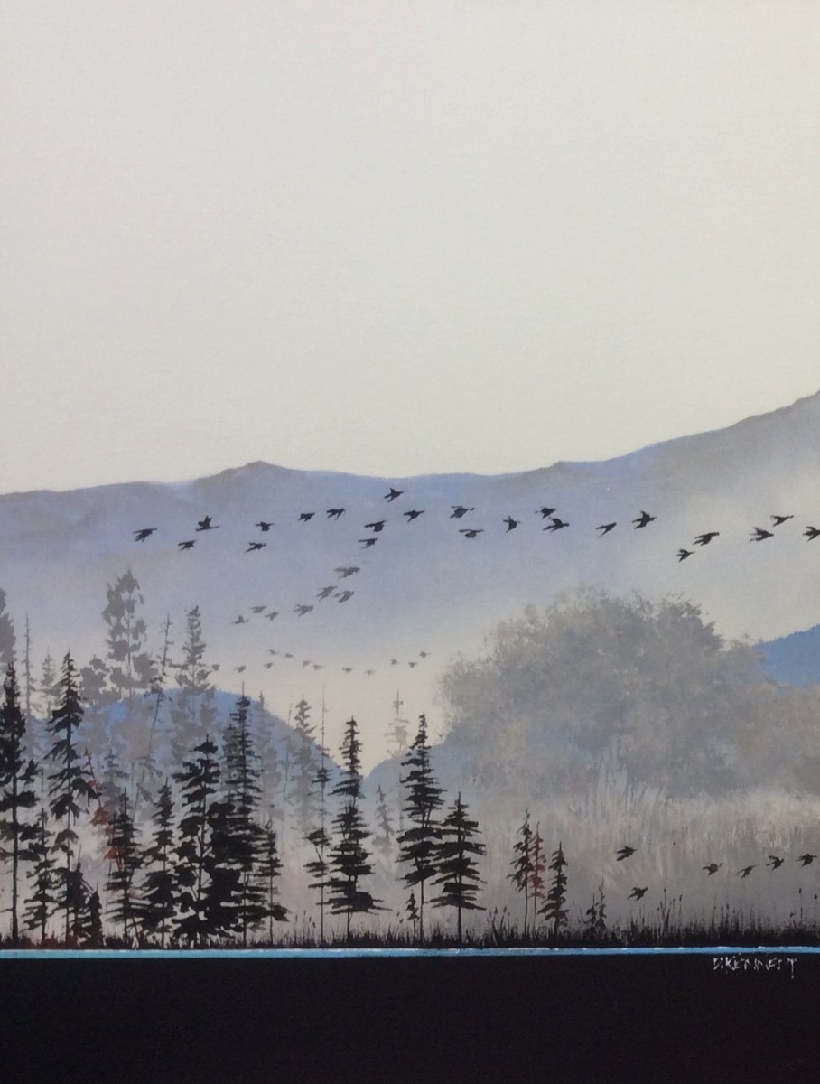 "Tulle Fog" by Dave Kennedy - KENNEDY STUDIO ART 