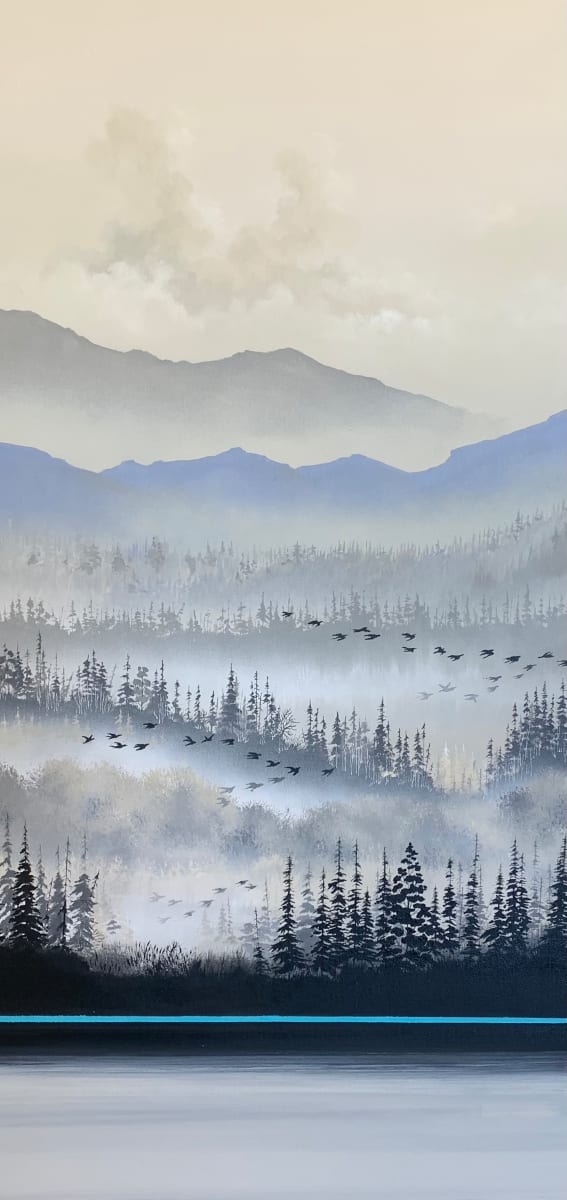 Mountain Mist West by Dave Kennedy - KENNEDY STUDIO ART 