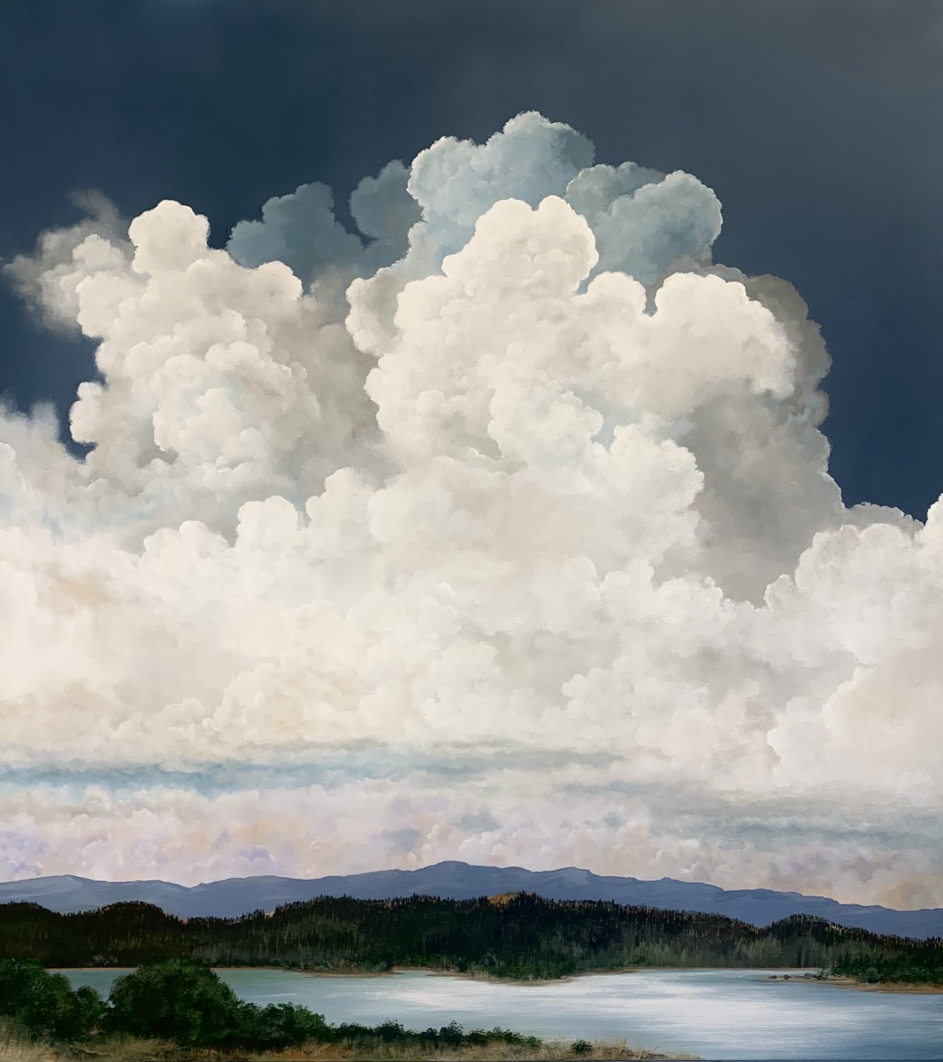 Shoreline Clouds by Dave Kennedy - KENNEDY STUDIO ART 