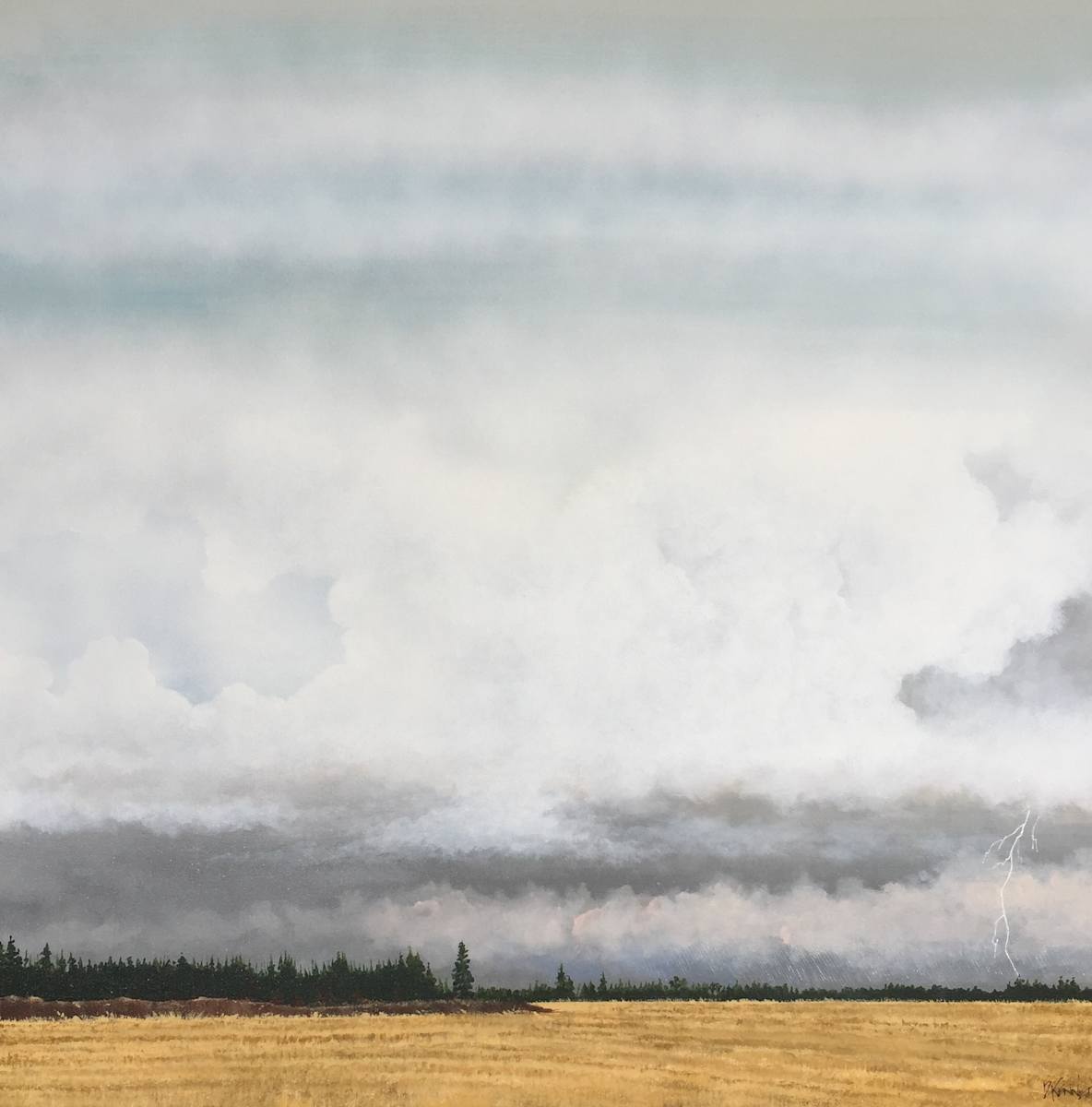 "Summer Storm" by Dave Kennedy - KENNEDY STUDIO ART, Image 1.