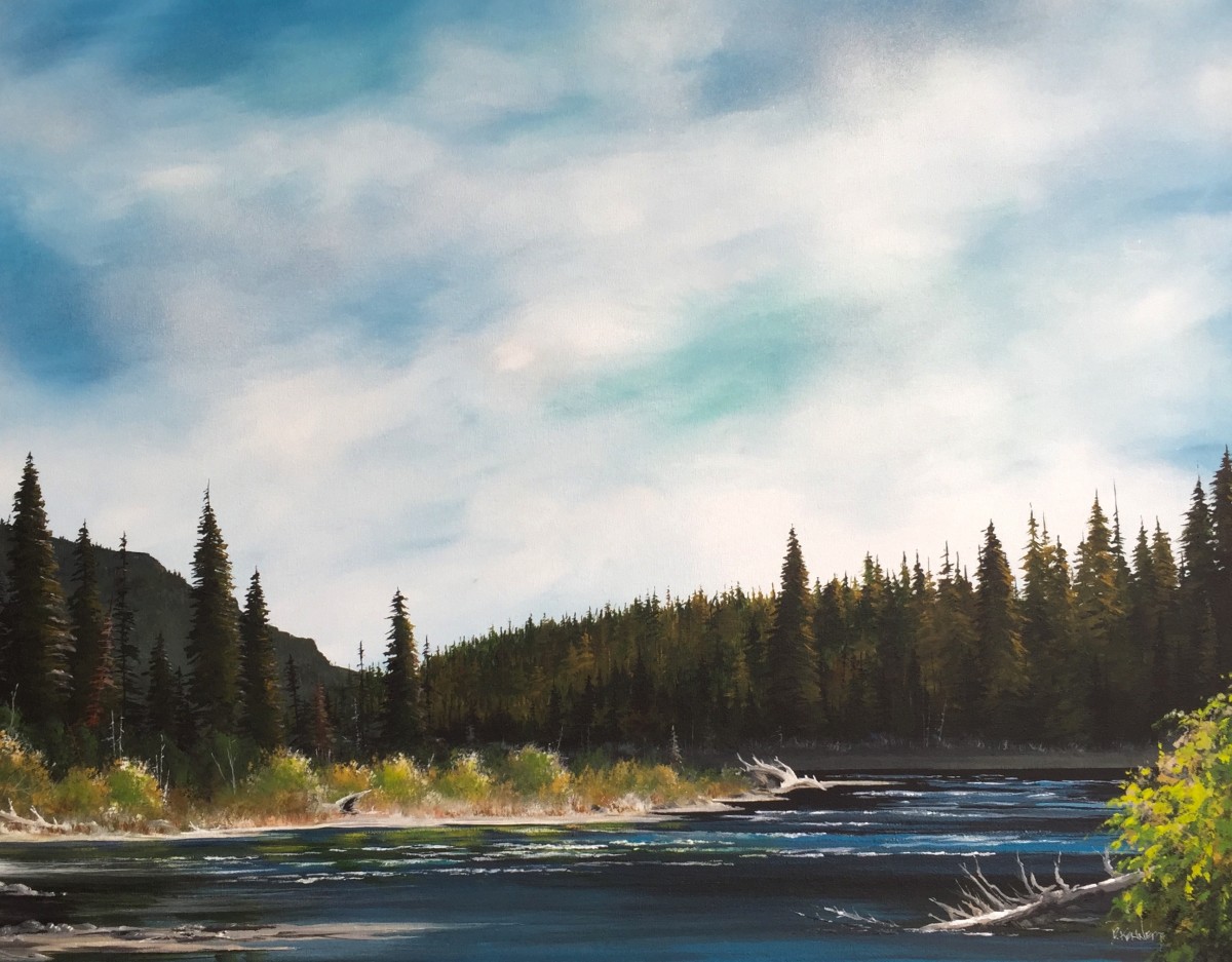 "Up Valley" by Dave Kennedy - KENNEDY STUDIO ART 