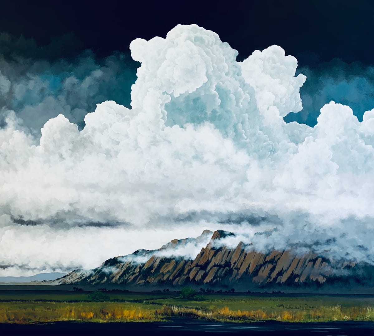 Western Clouds - Giclee by Dave Kennedy - KENNEDY STUDIO ART, Image 1.