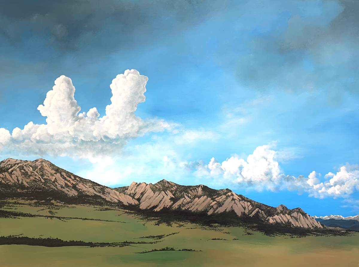 Southwest Clouds by Dave Kennedy - KENNEDY STUDIO ART, Image 1.