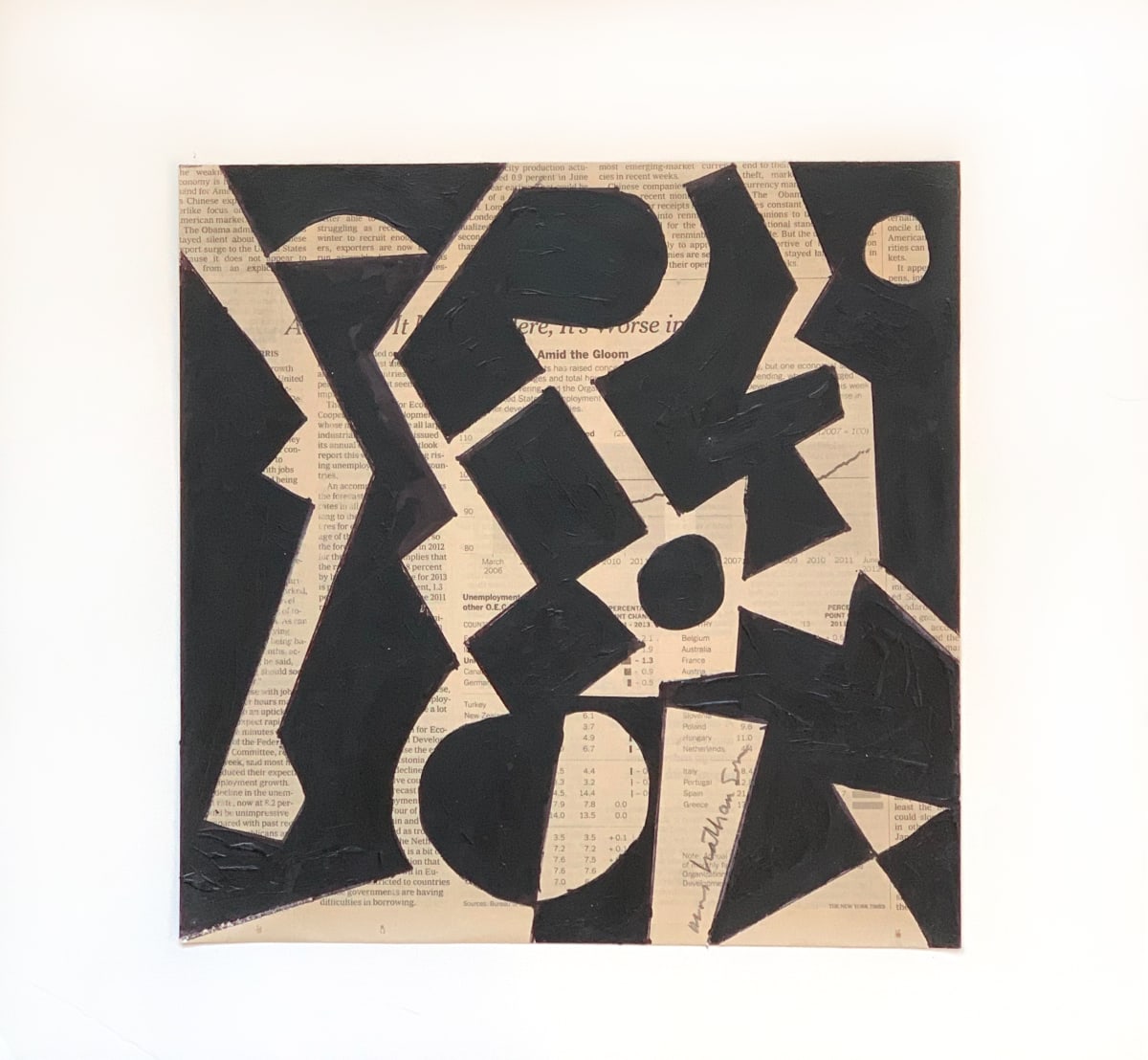 Geometric News by Morris Nathanson, Image 1.