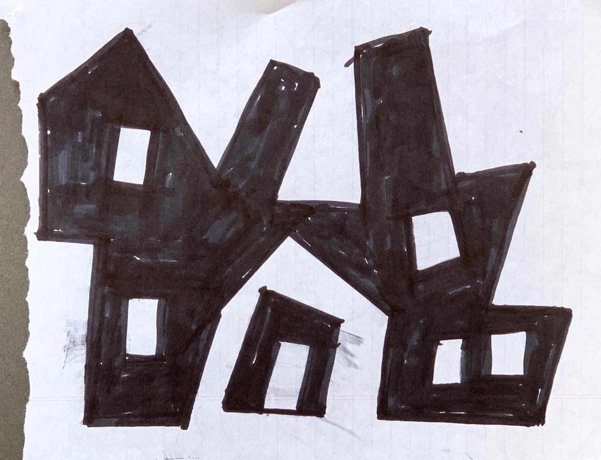 Leaning Towers by Morris Nathanson, Image 1.