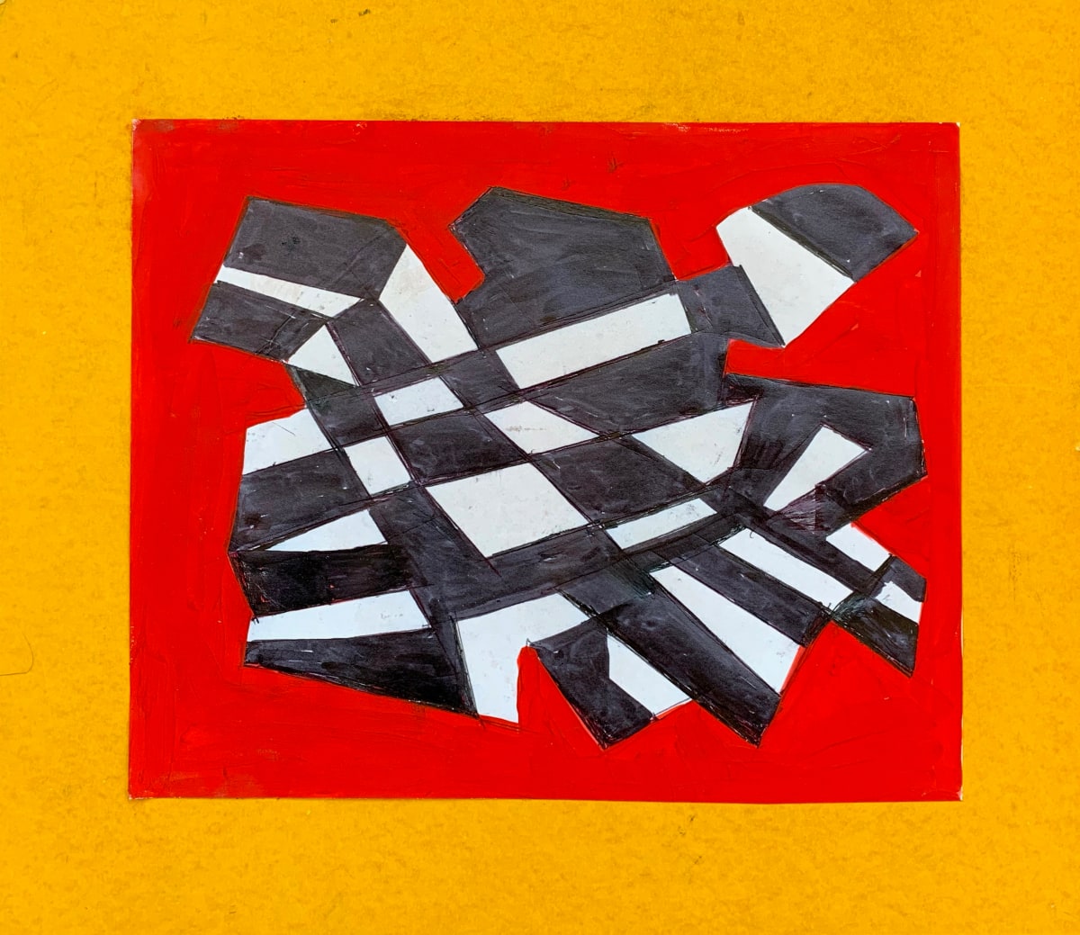 Yellow Frame by Morris Nathanson 