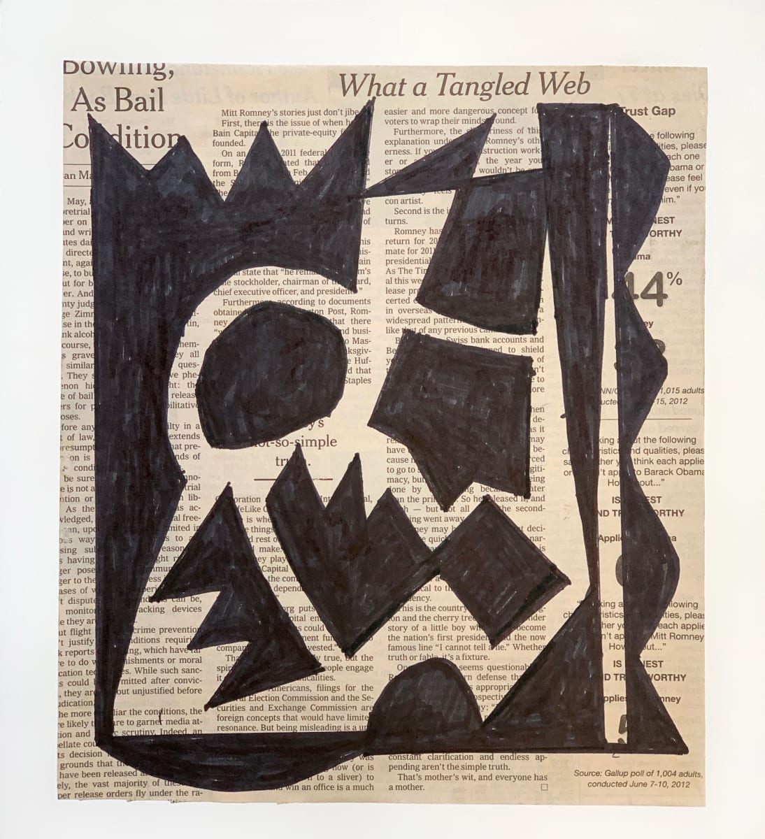 Tangled Web by Morris Nathanson, Image 1.