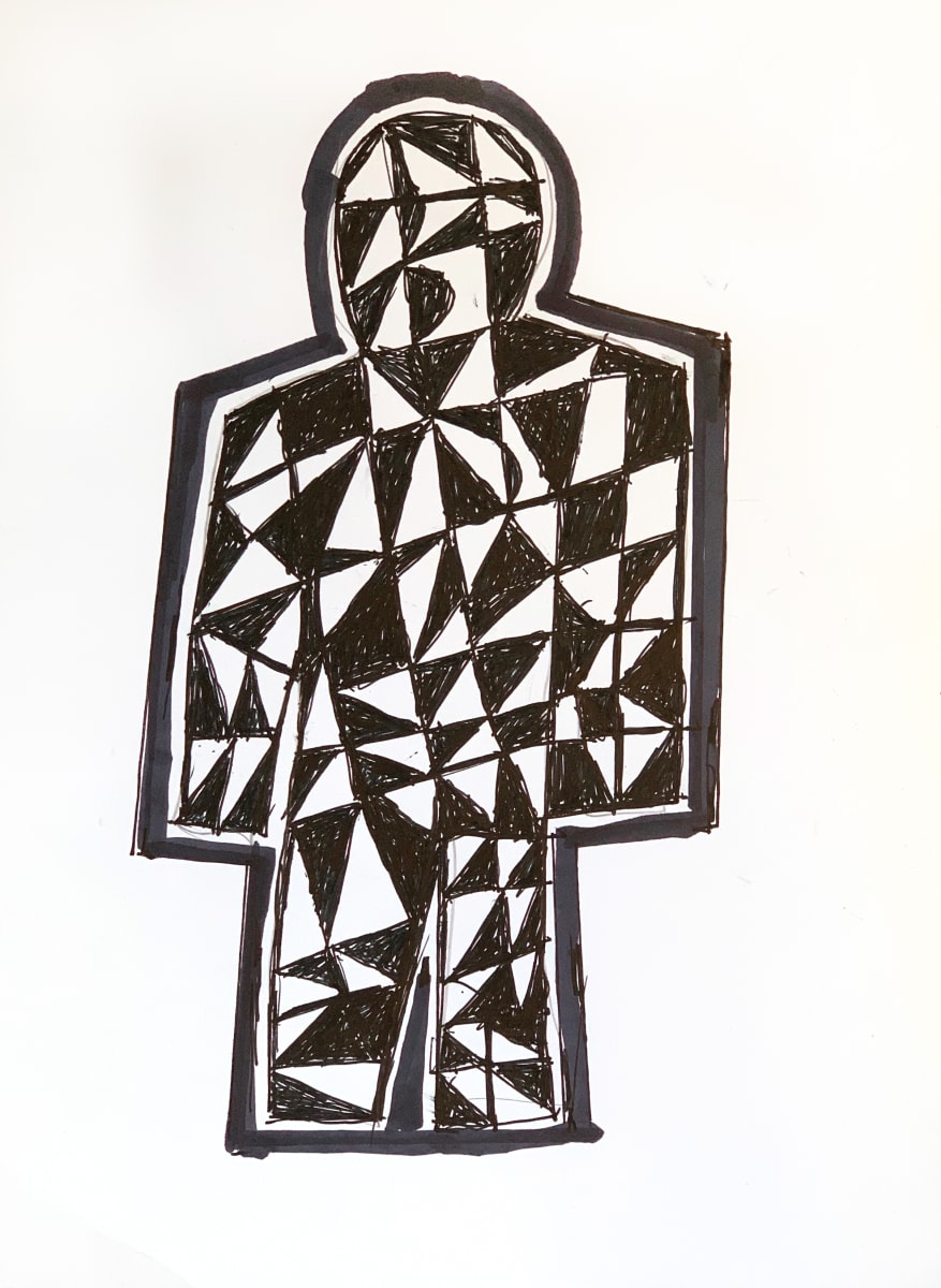 Triangular Man by Morris Nathanson, Image 1.