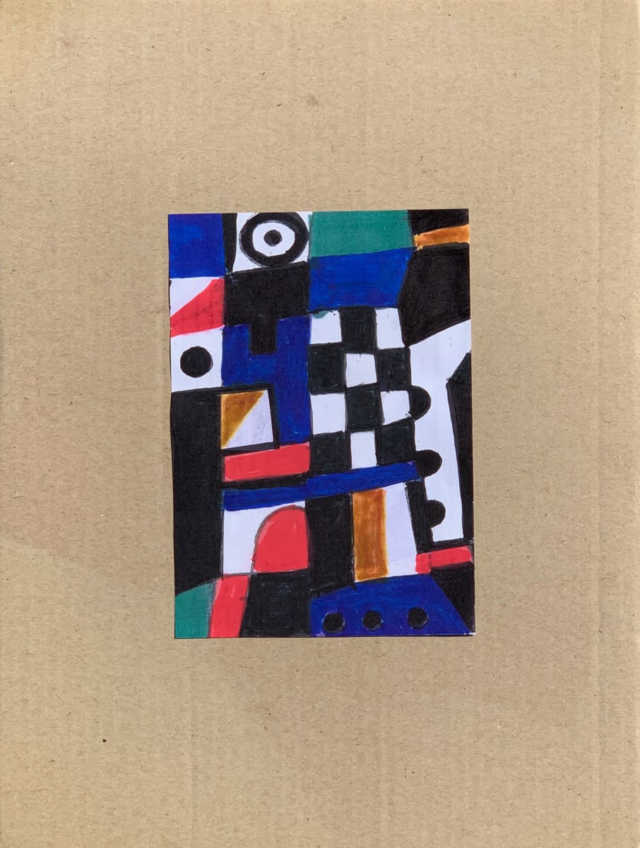 Checkered Abstract by Morris Nathanson, Image 1.