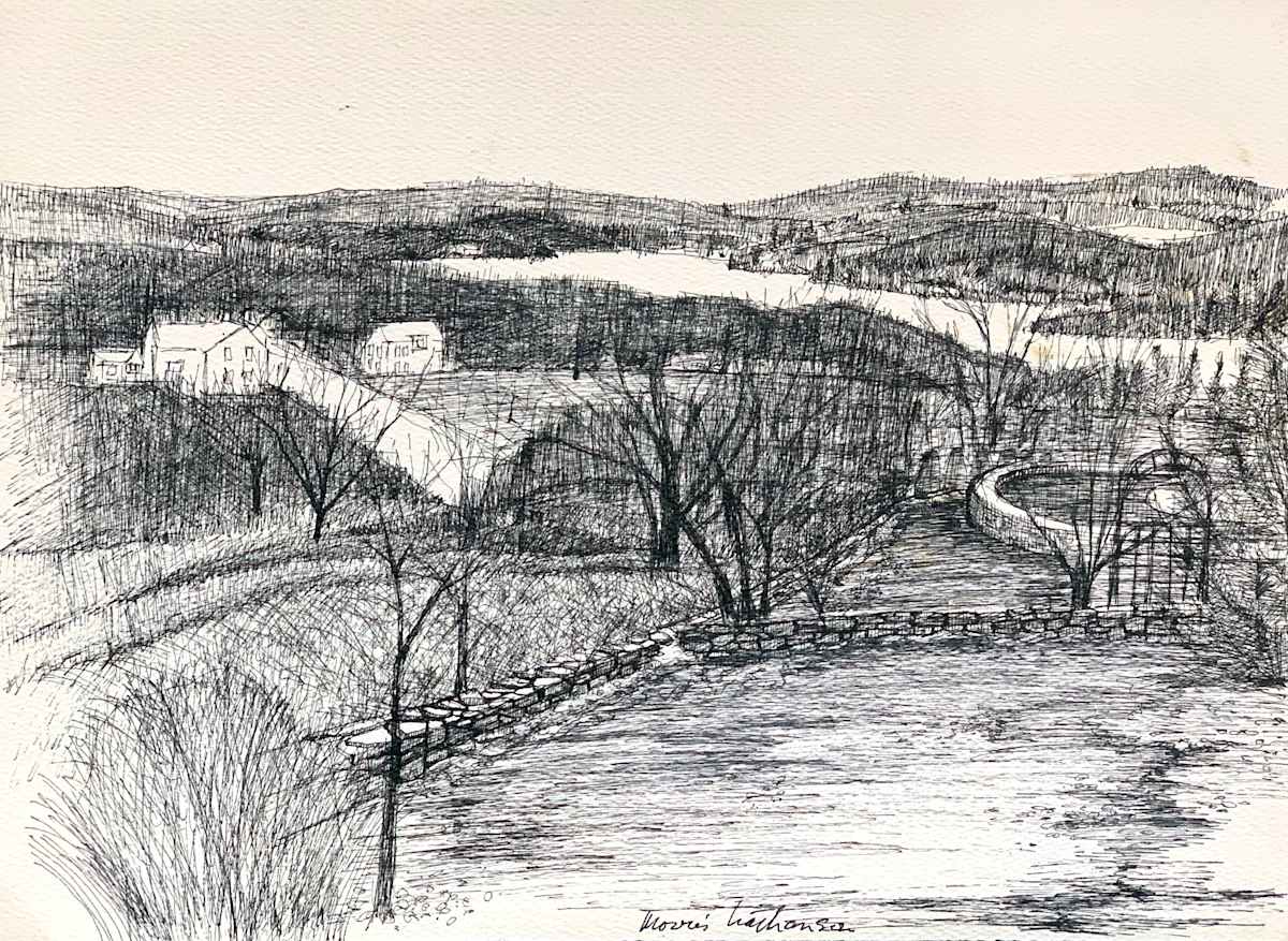 Winter Scene by Morris Nathanson, Image 1.