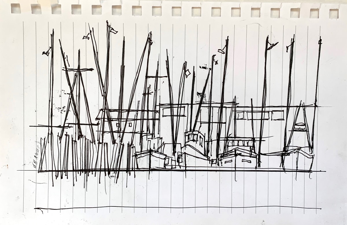masts by Morris Nathanson, Image 1.