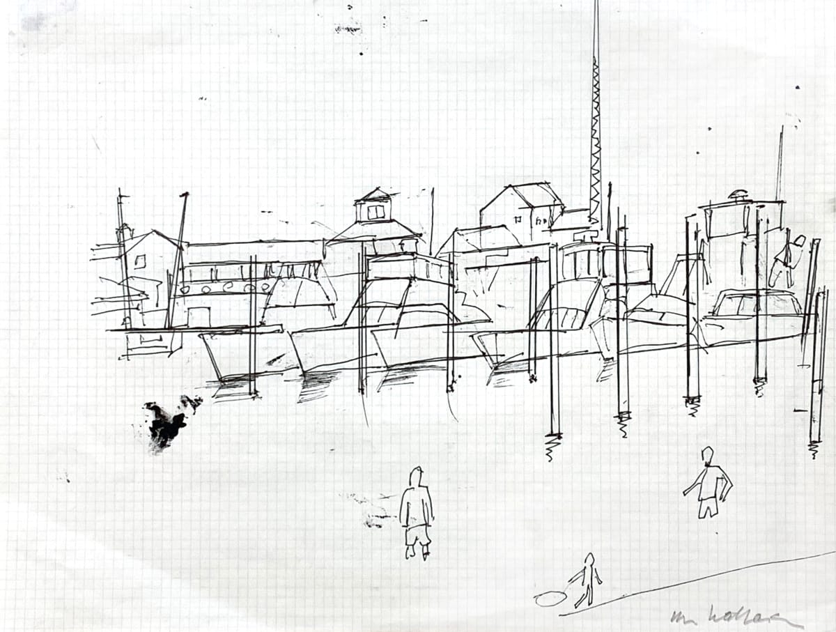 Harbor Beach by Morris Nathanson 