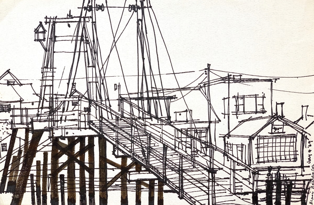Harbor Pier by Morris Nathanson, Image 1.