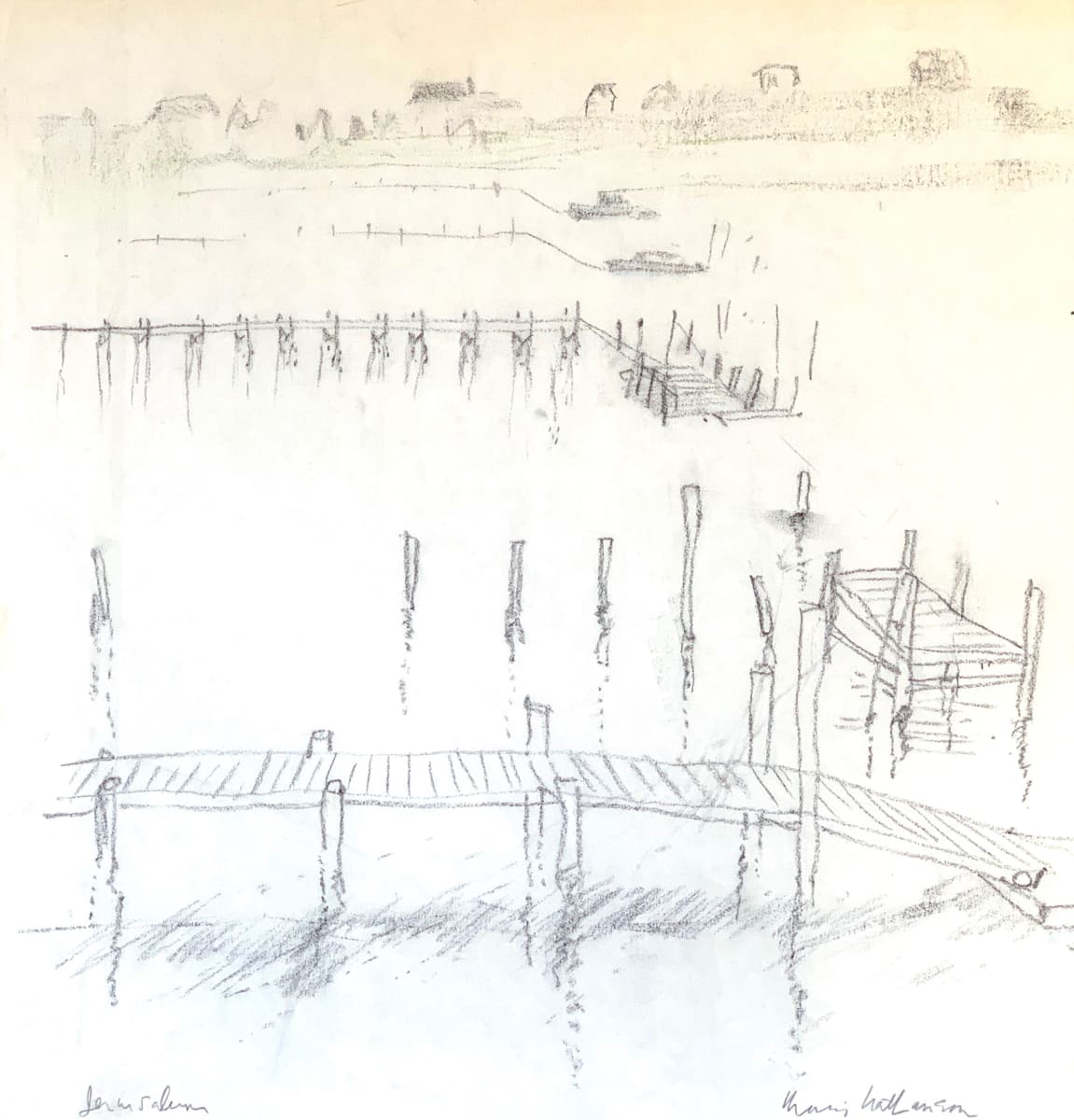 Docks by Morris Nathanson, Image 1.