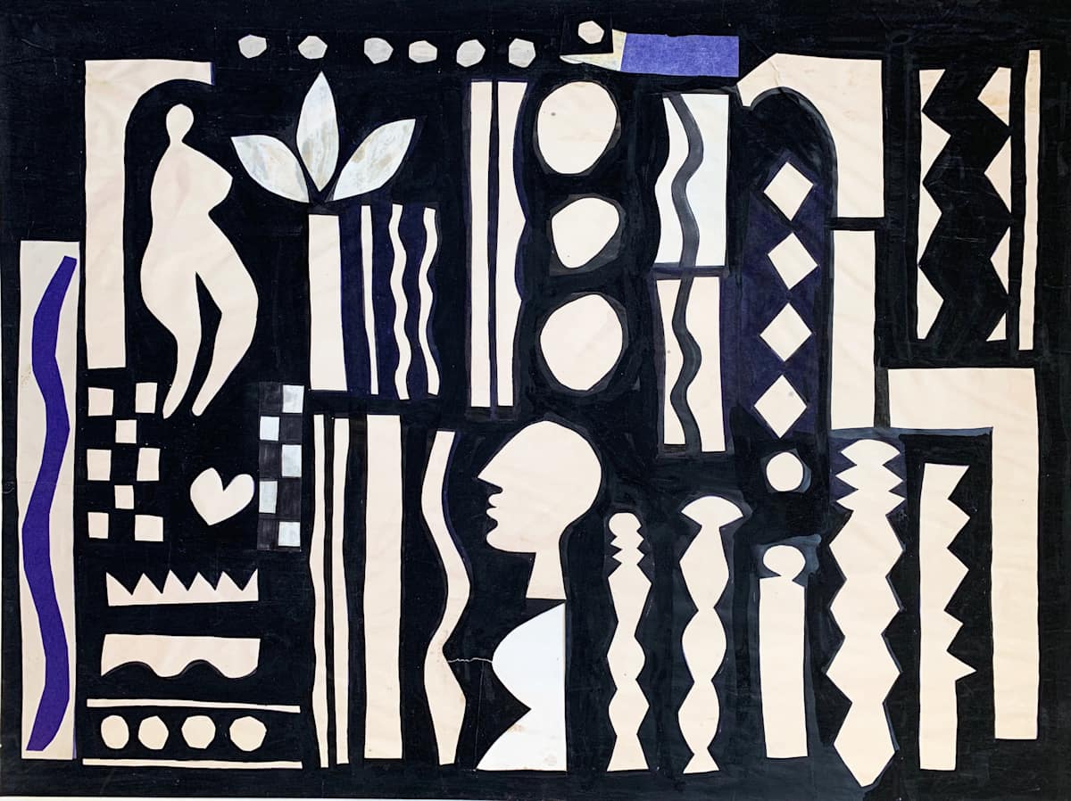 Elements in Black and White by Morris Nathanson, Image 1.