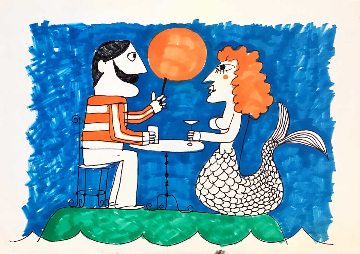 Mermaid Cafe by Morris Nathanson, Image 1.