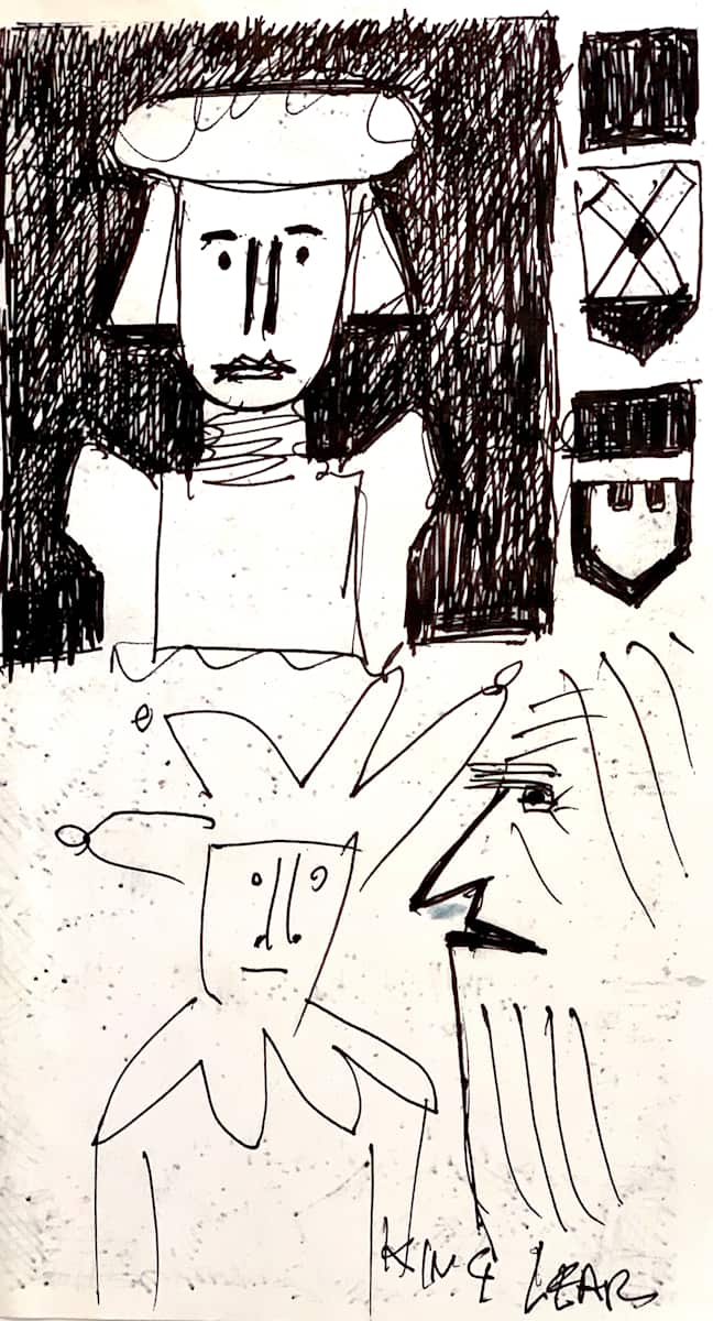 King Lear by Morris Nathanson, Image 1.