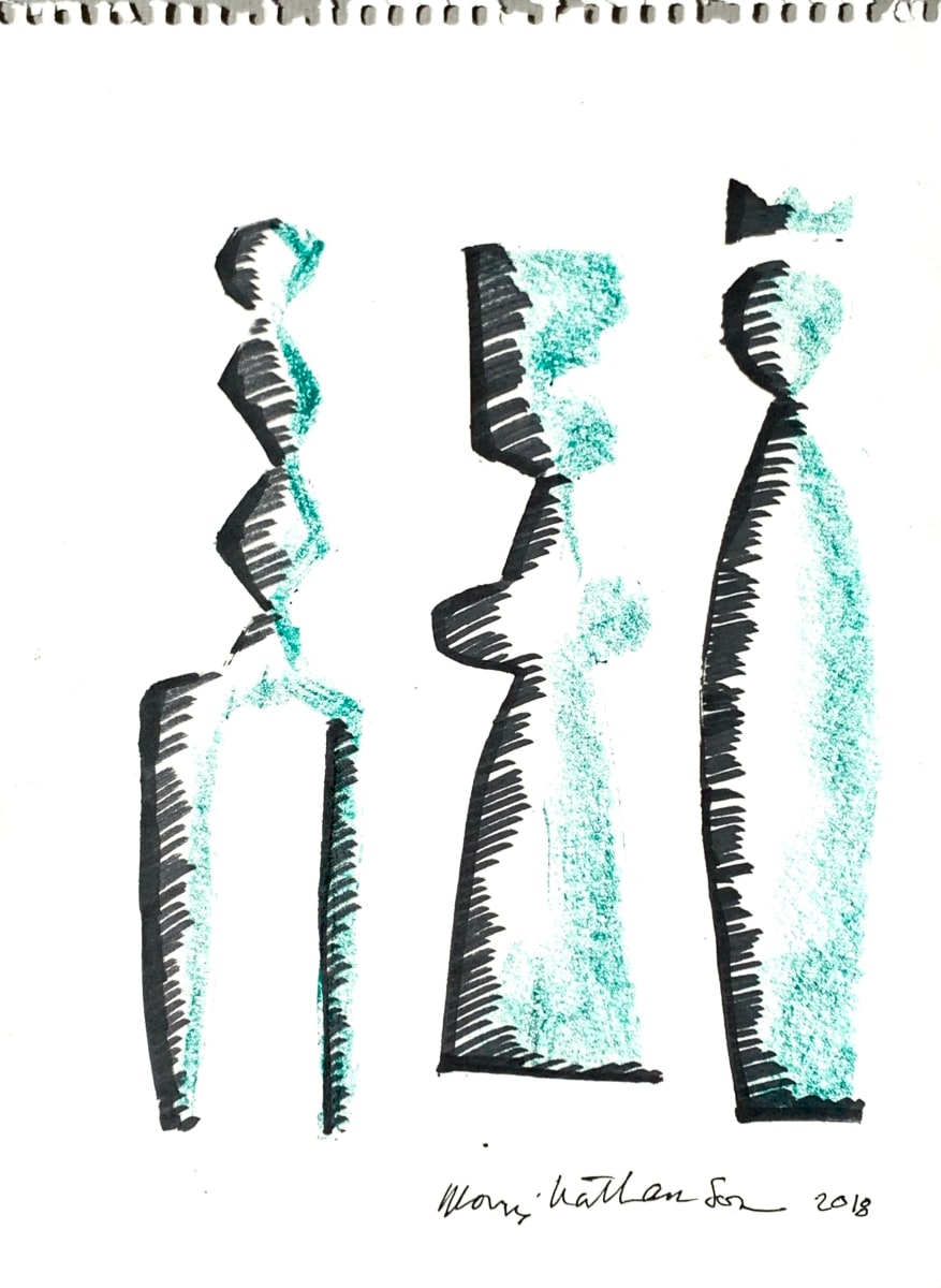 Statuesque Figures by Morris Nathanson, Image 1.