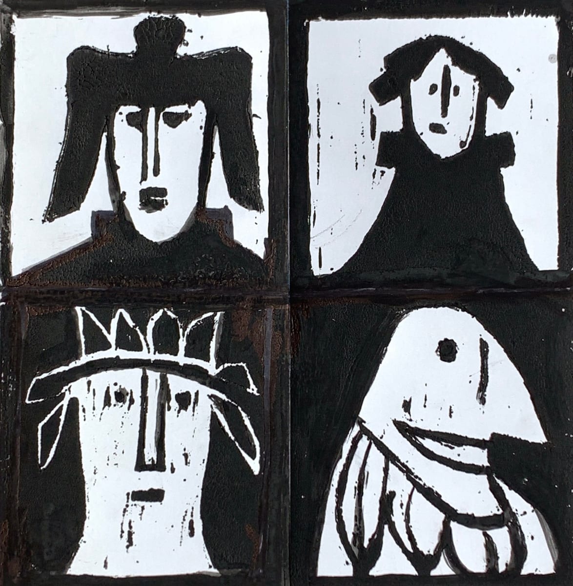 Faces by Morris Nathanson, Image 1.