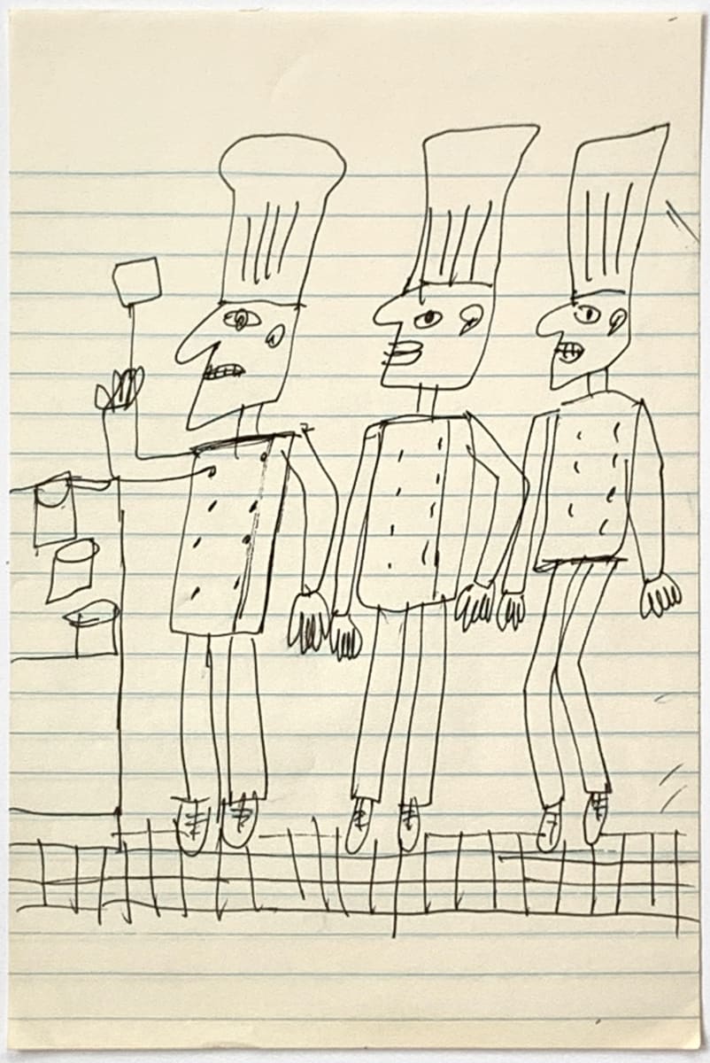 Three Chefs, Image 1.