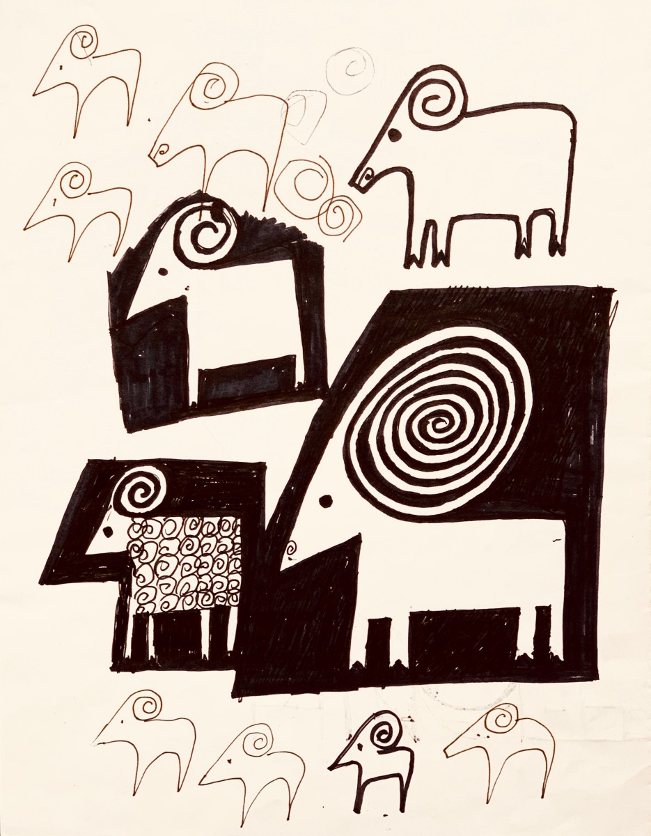 Bighorn Sheep by Morris Nathanson 