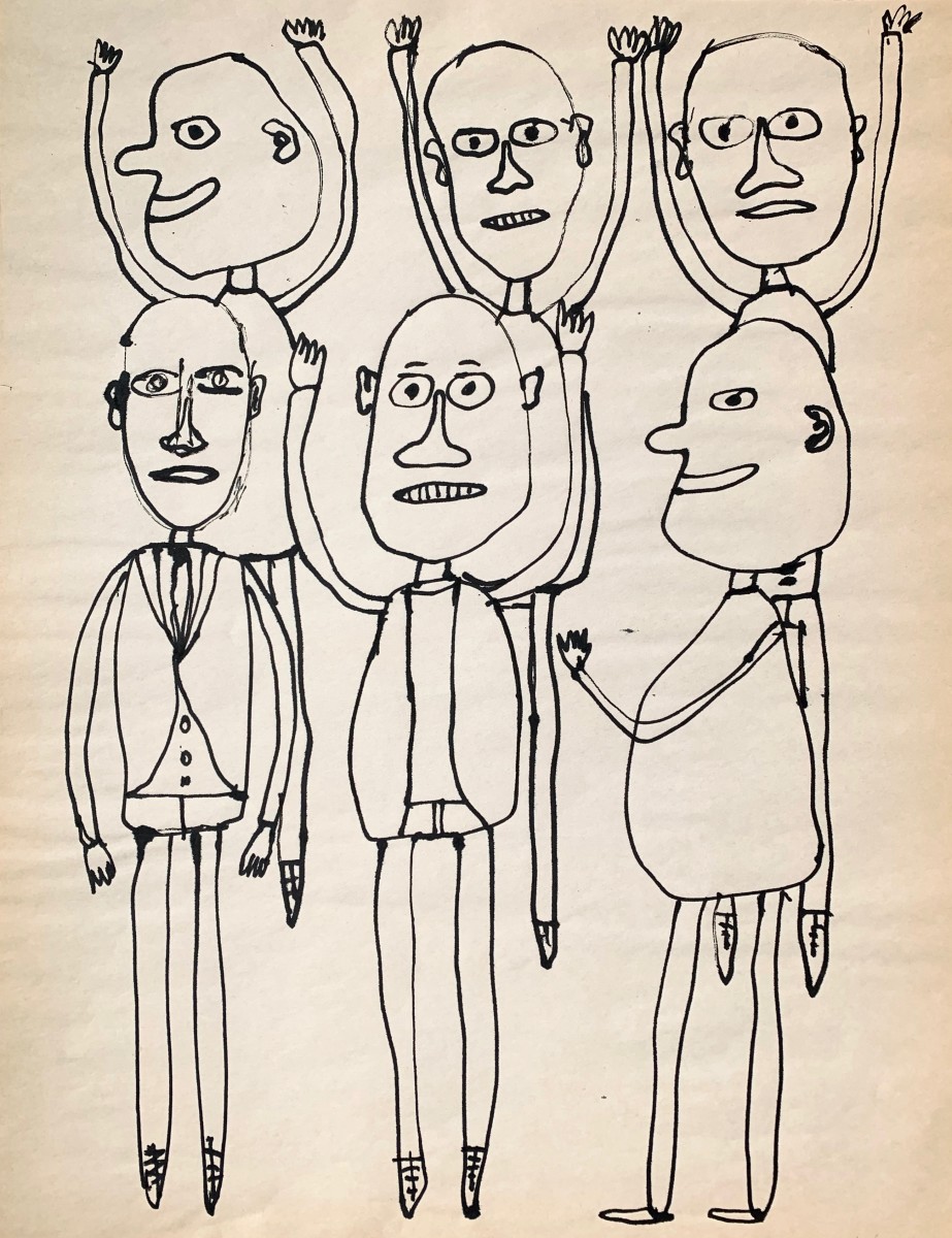 Six Men by Morris Nathanson 