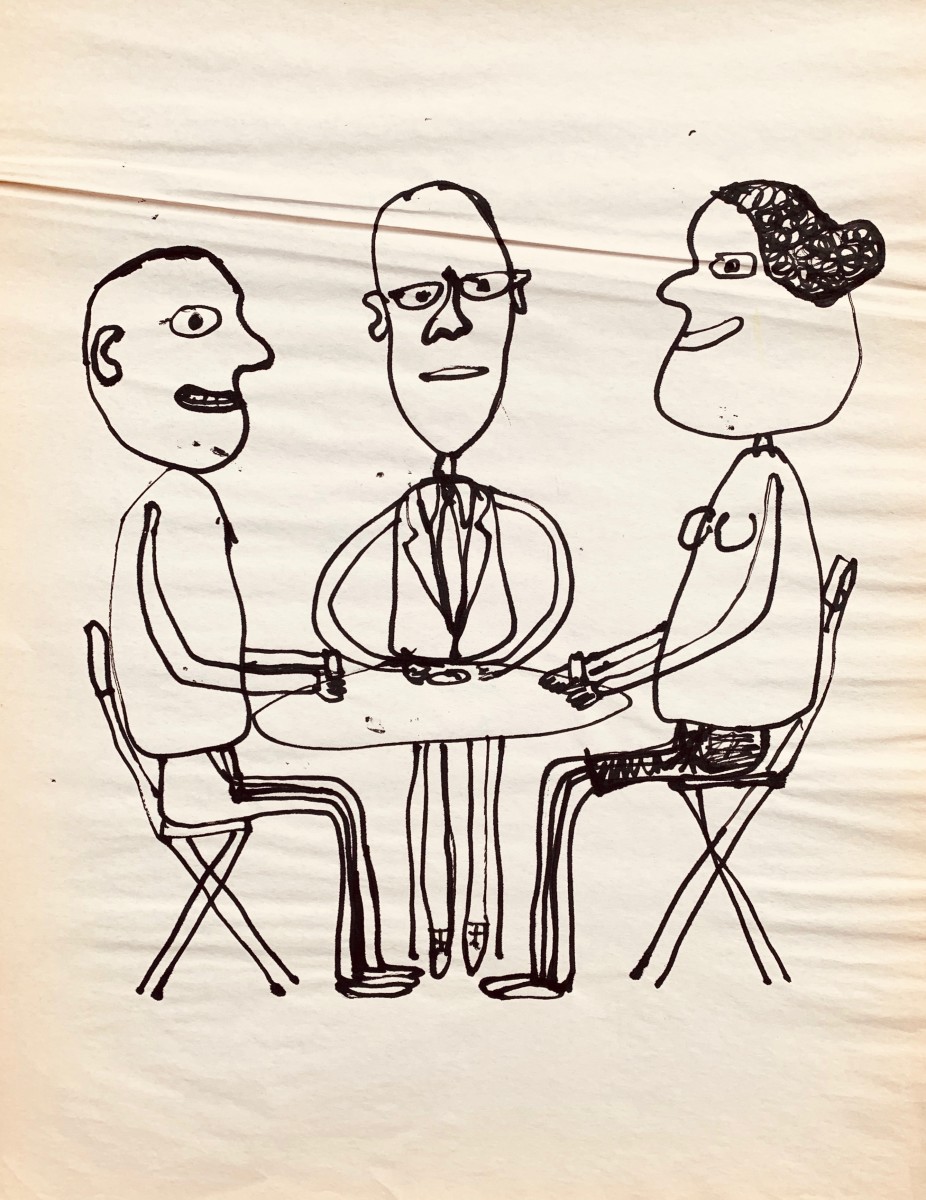 Cafe Table by Morris Nathanson 