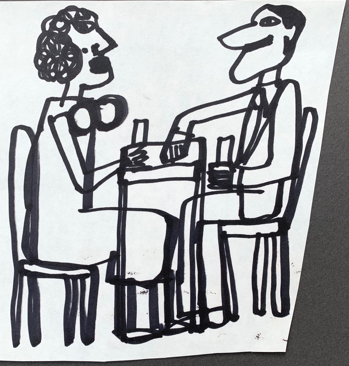 Dining by Morris Nathanson, Image 1.