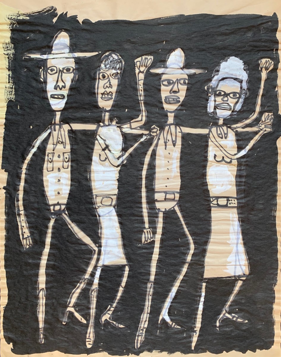 Dancing Figures by Morris Nathanson 