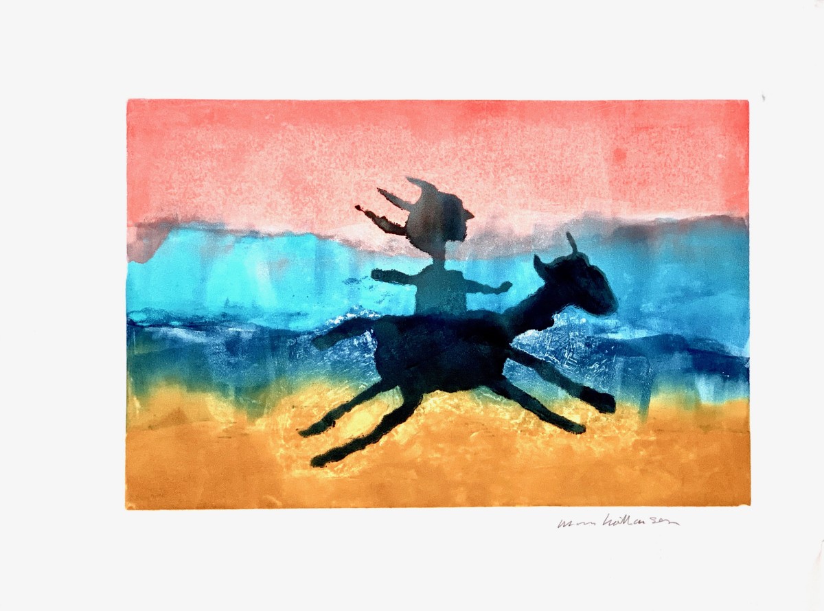 Figure on Horseback by Morris Nathanson 