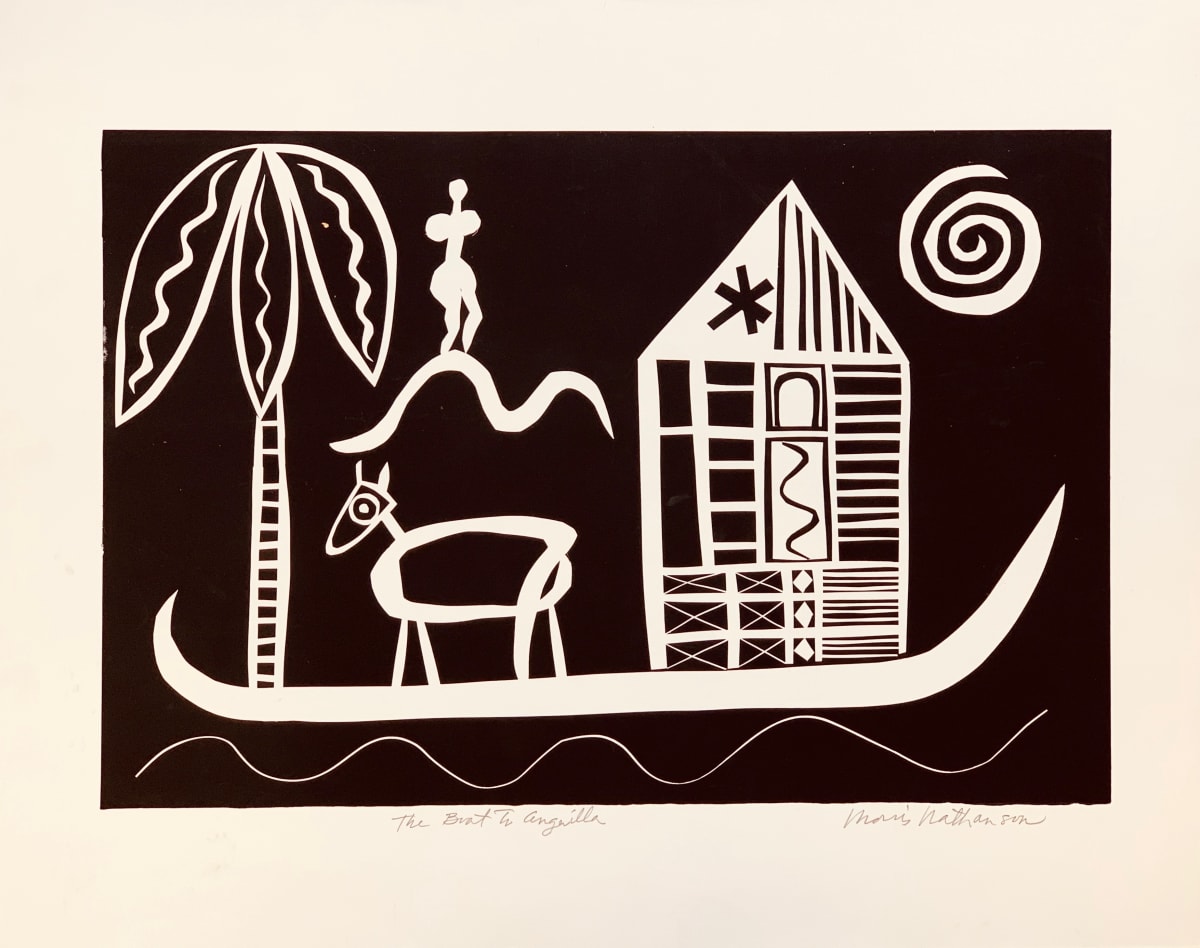 The Ferry to Anguilla by Morris Nathanson 