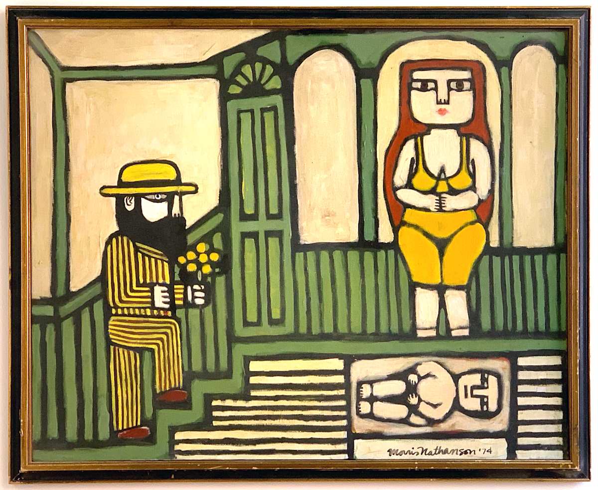 The Gentleman Caller by Morris Nathanson, Image 1.