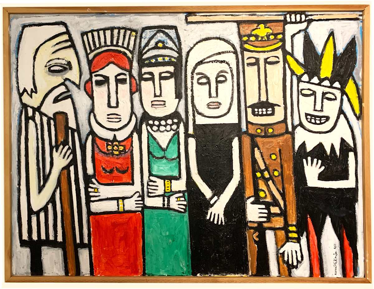 King Lear and Family by Morris Nathanson, Image 1.