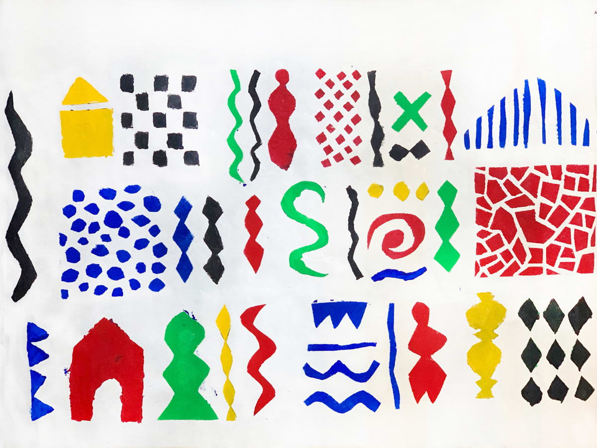 Pattern Squares by Morris Nathanson, Image 1.