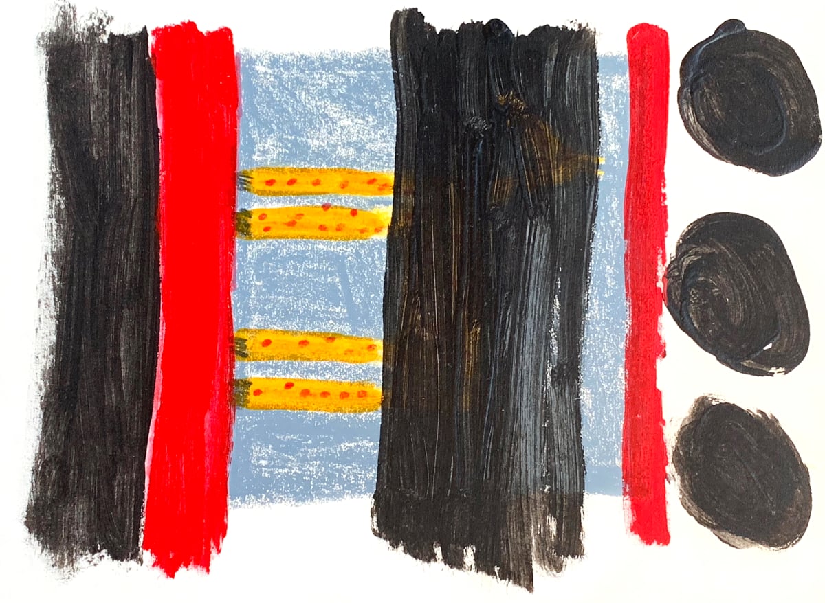 Three Black Dots by Morris Nathanson, Image 1.