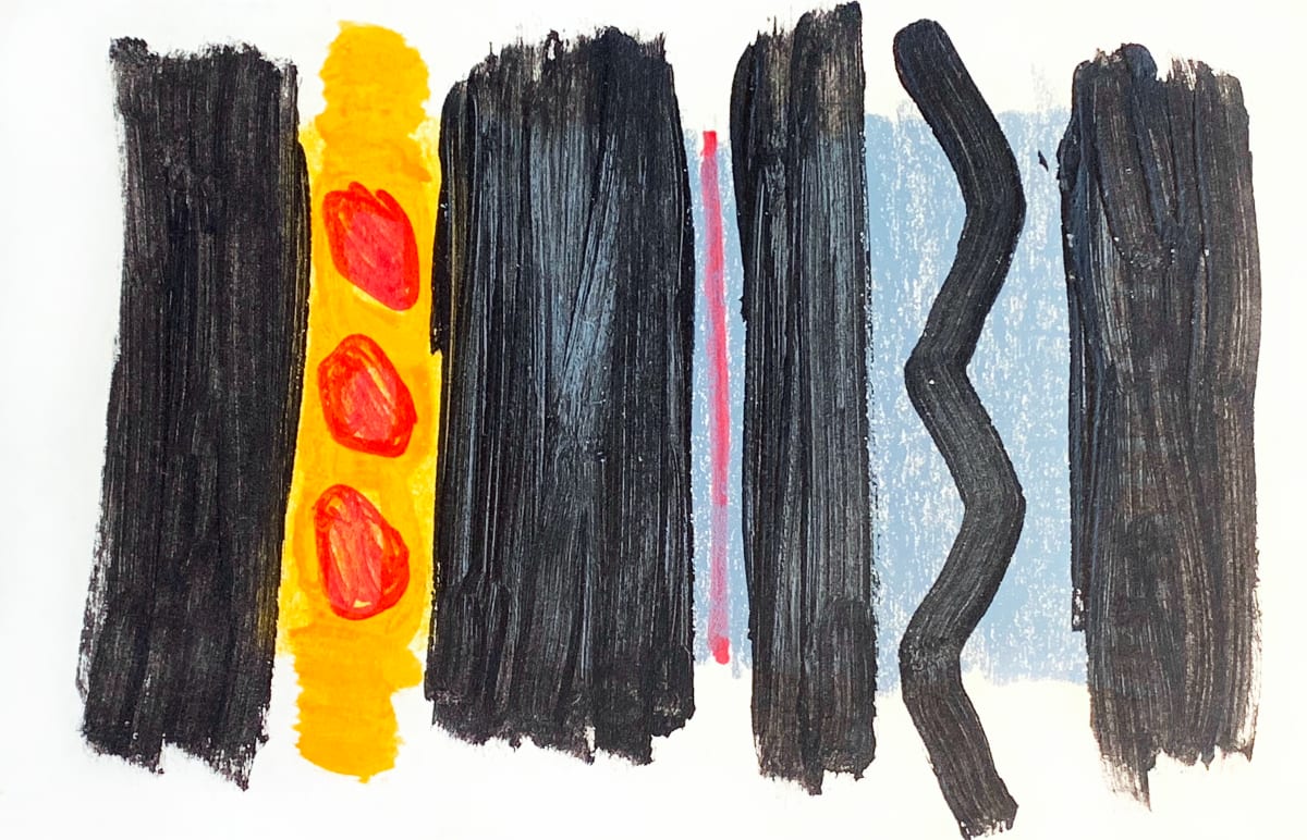 Three Red Dots by Morris Nathanson, Image 1.