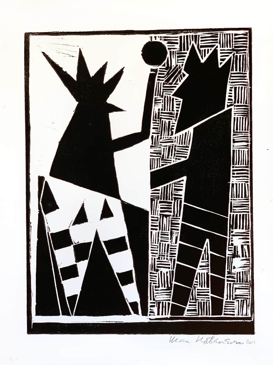 King Lear by Morris Nathanson, Image 1.