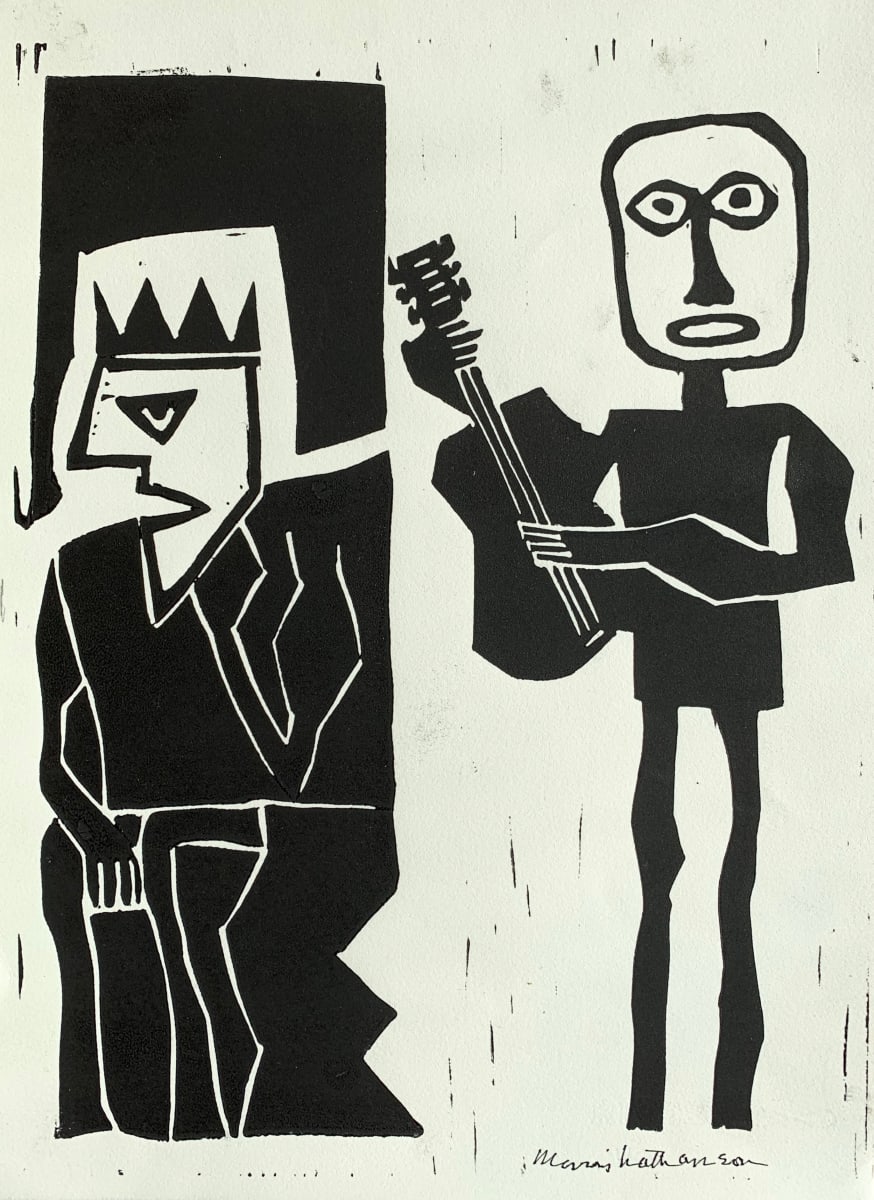 David and Saul by Morris Nathanson, Image 1.