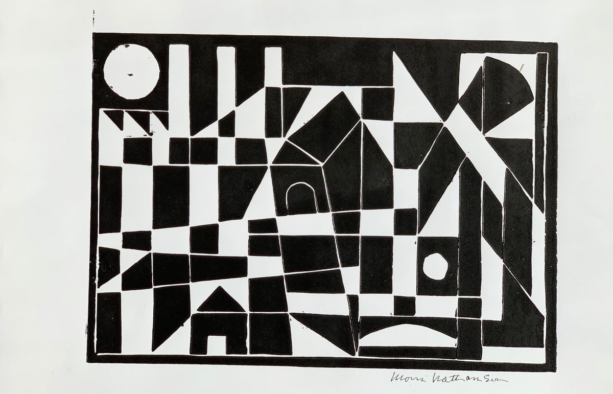 Corner Moon by Morris Nathanson, Image 1.