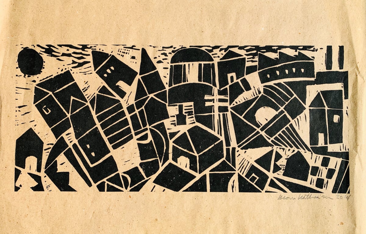 Hill Town by Morris Nathanson, Image 1.