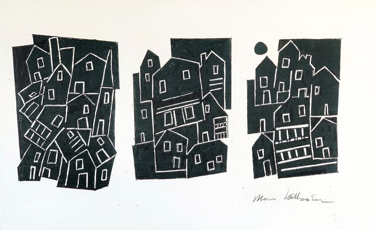 Townscapes by Morris Nathanson 