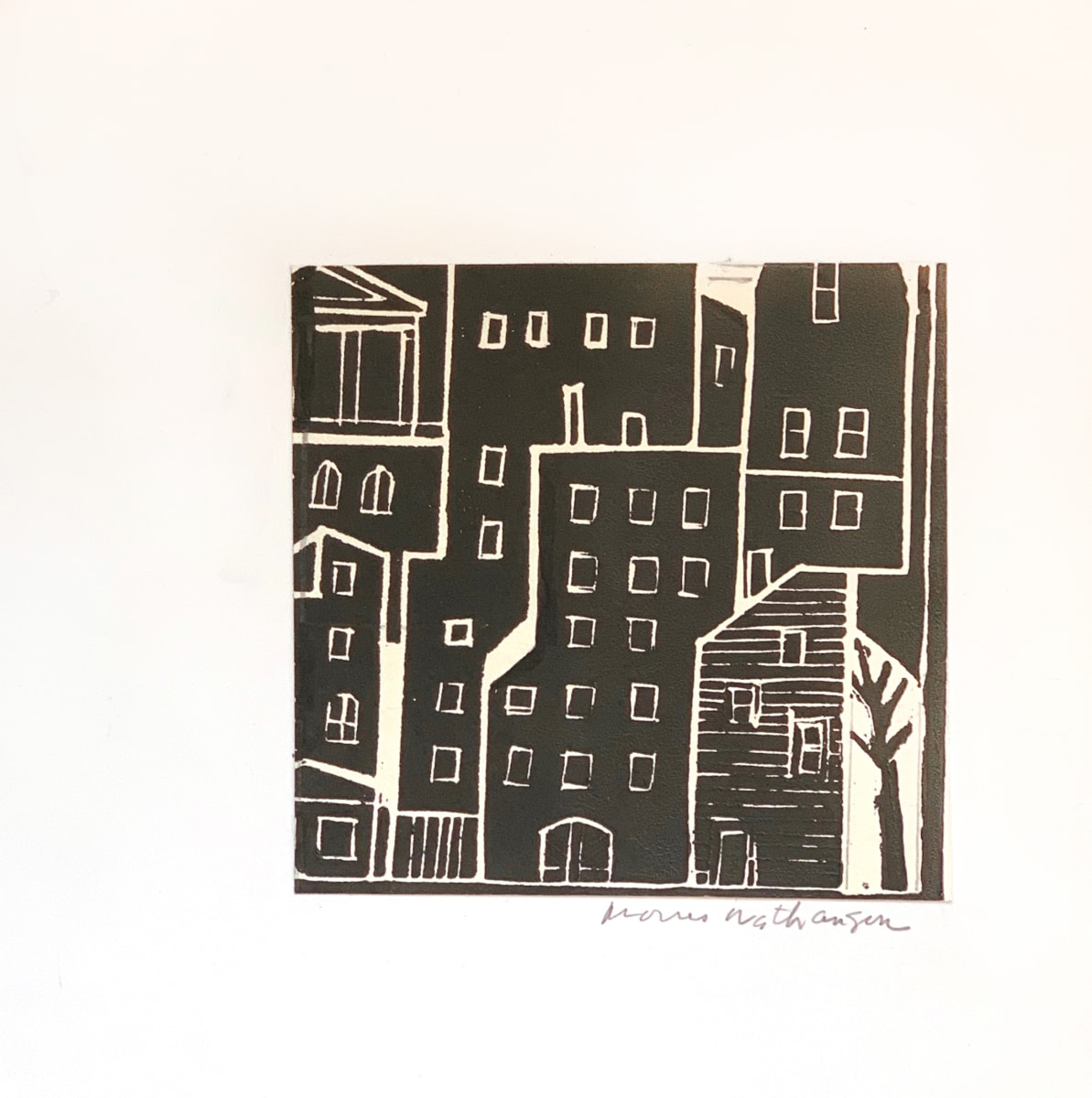 Town Tree by Morris Nathanson 