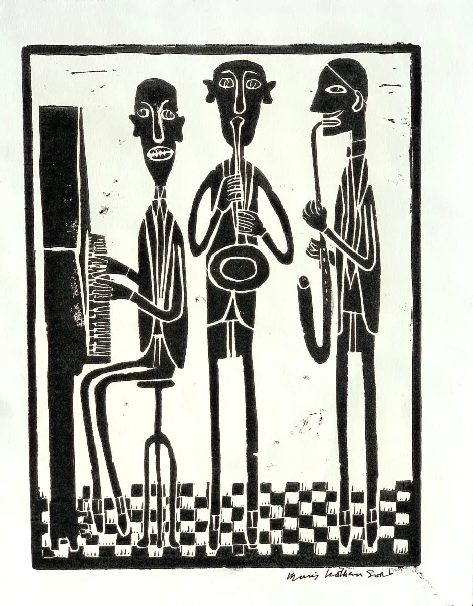 Musicians by Morris Nathanson 