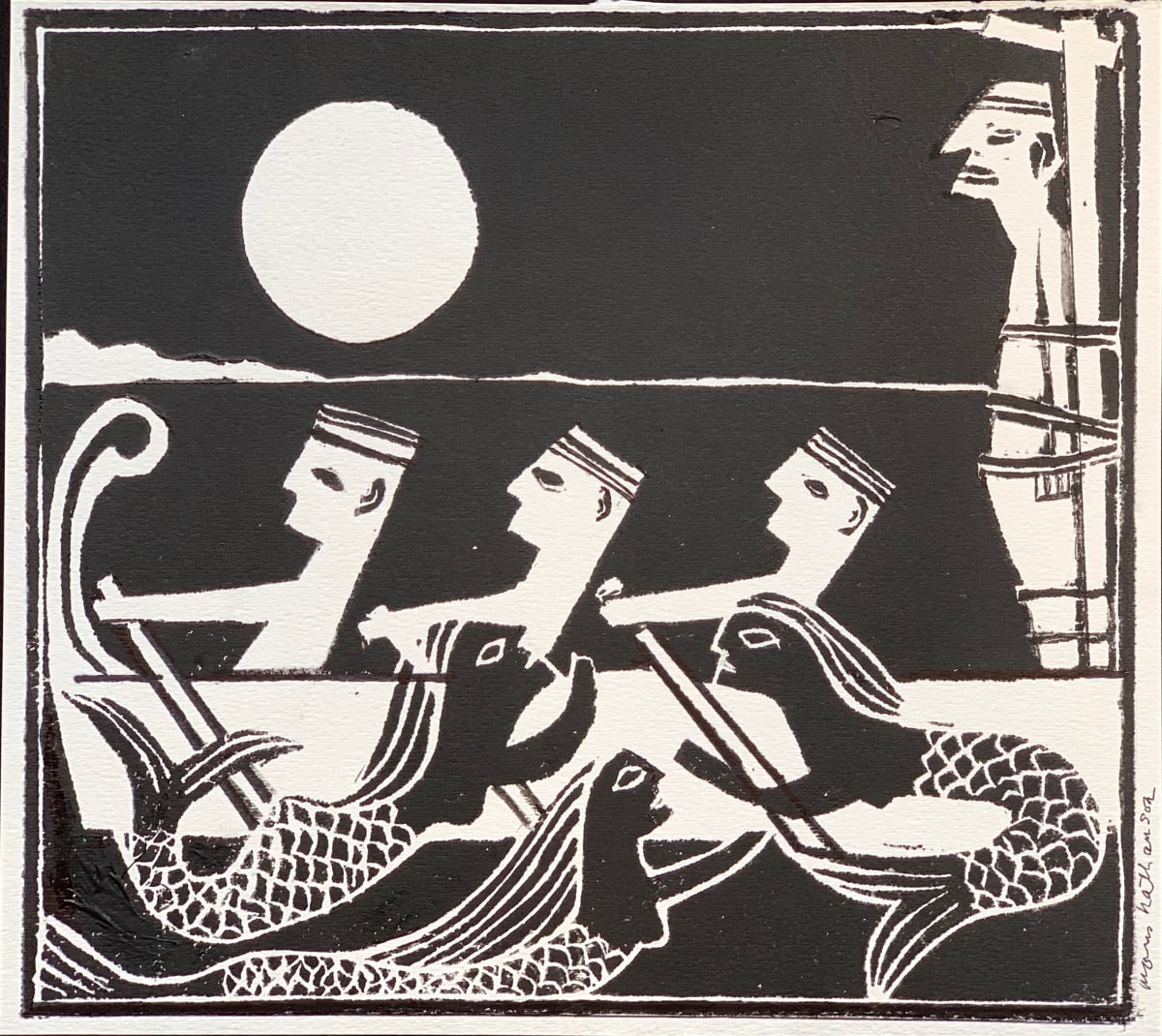 Ulysses Tied to the Mast by Morris Nathanson 