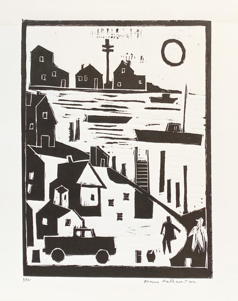 Waterfront Moon by Morris Nathanson, Image 1.