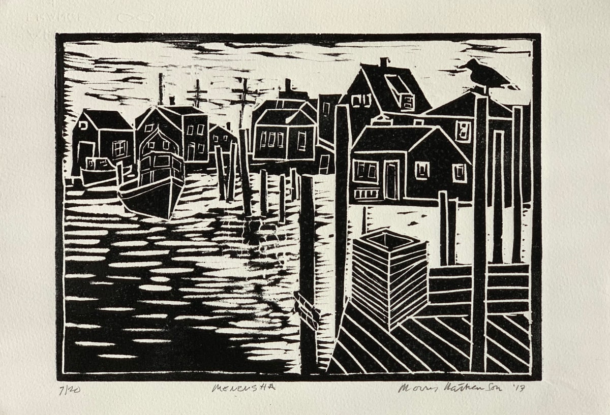 Seagull on the Pylon by Morris Nathanson, Image 1.