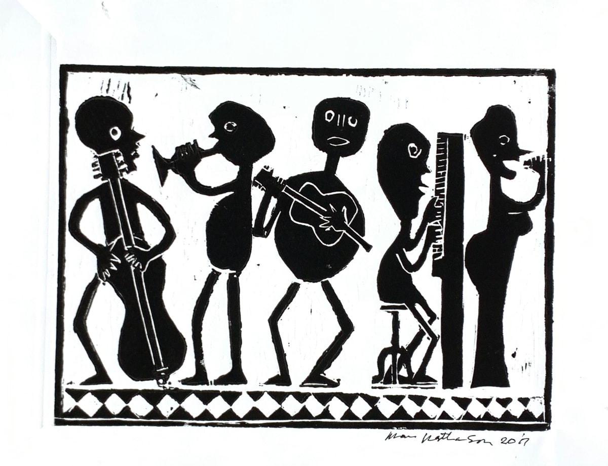 Jazz Band by Morris Nathanson 