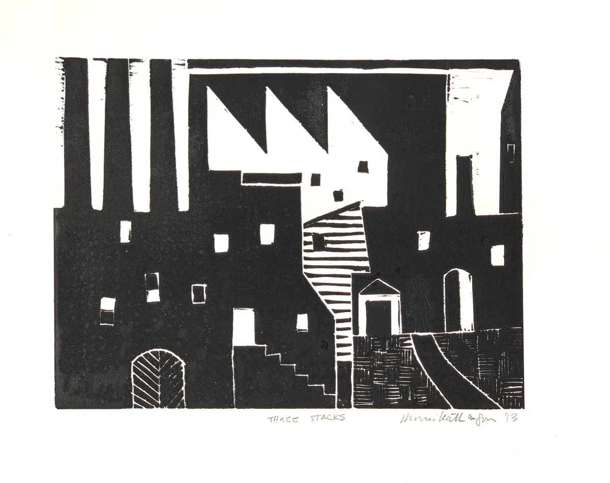 Three Stacks by Morris Nathanson, Image 1.