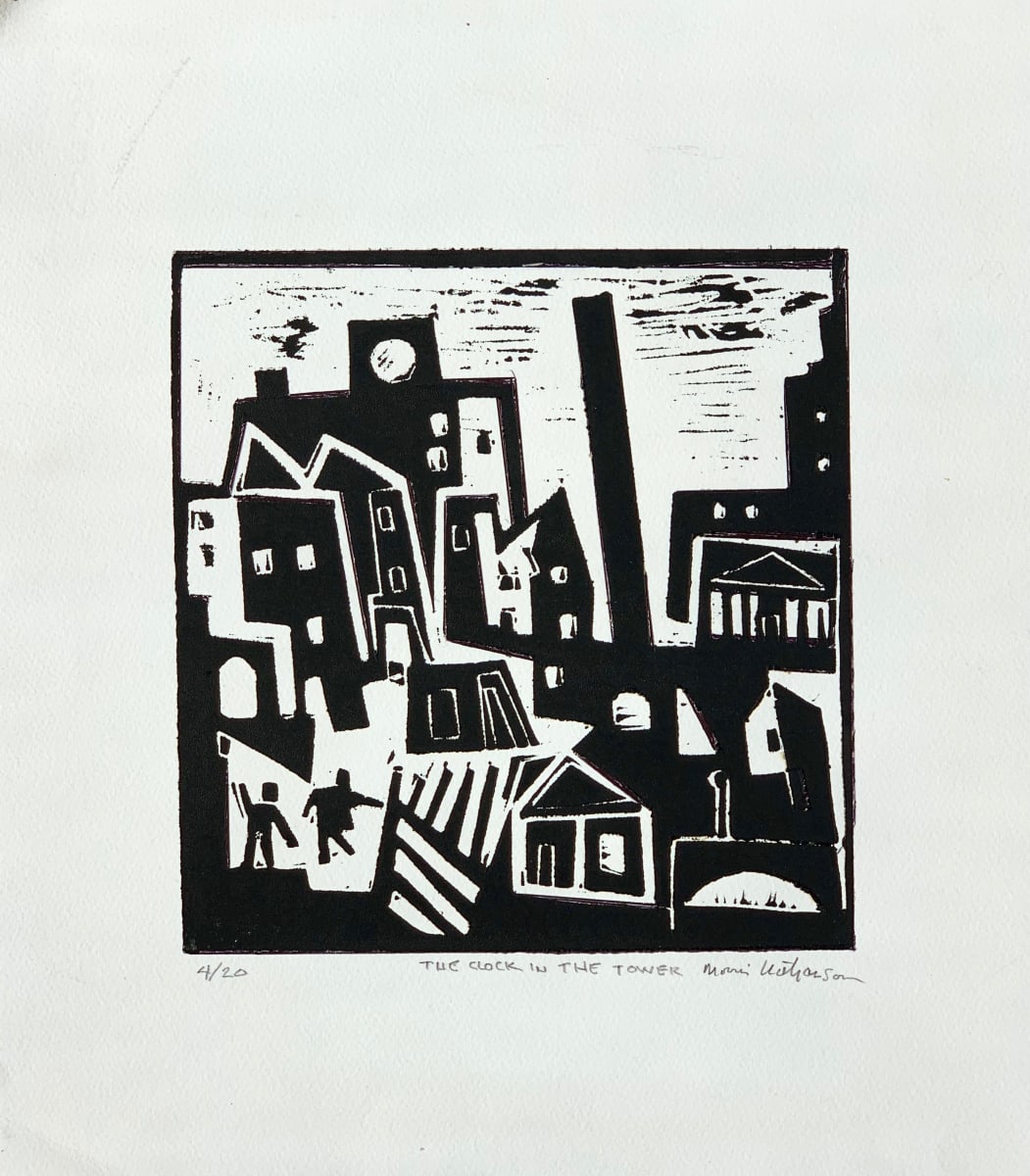 The Clock in the Tower by Morris Nathanson, Image 1.