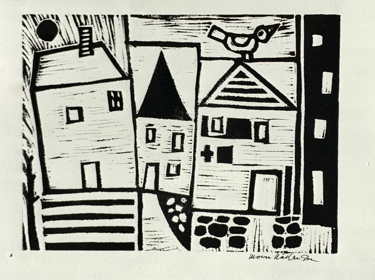 Bird on a Rooftop by Morris Nathanson, Image 1.